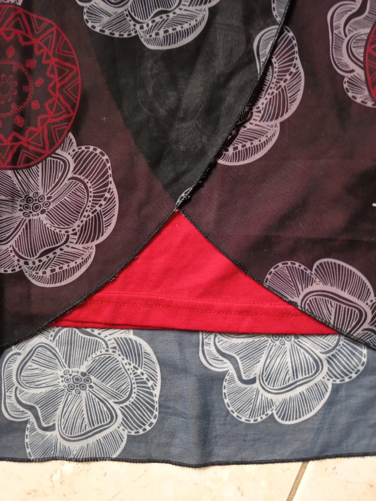 Túnica de gasa negra – photo 3